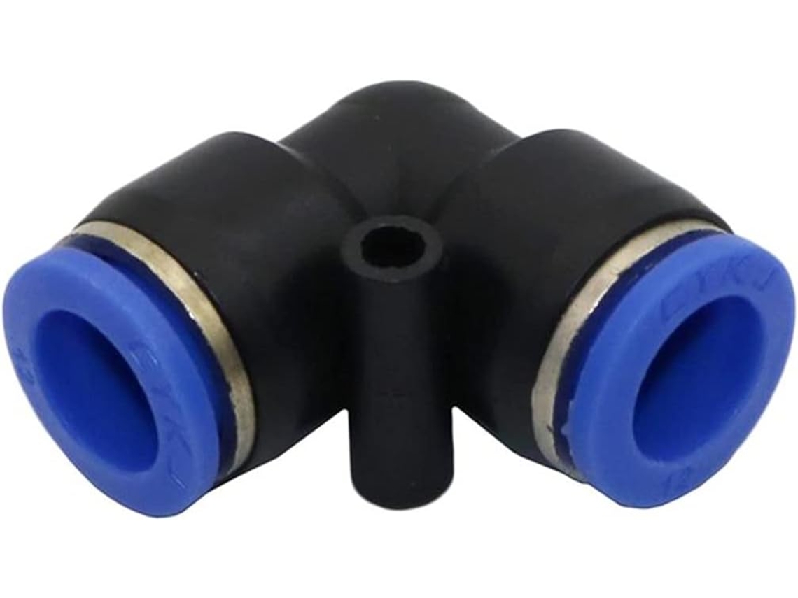 Mangueira de Jardim/pátio Industrial com Conexão Rápida 12 Mm, 3 Ou 4 Vias, Cotovelo e Trava Deslizante Reta.