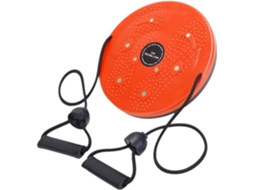 Disco SFUSHOS de torção magnética para cintura, com faixa de resistência e placa de massagem