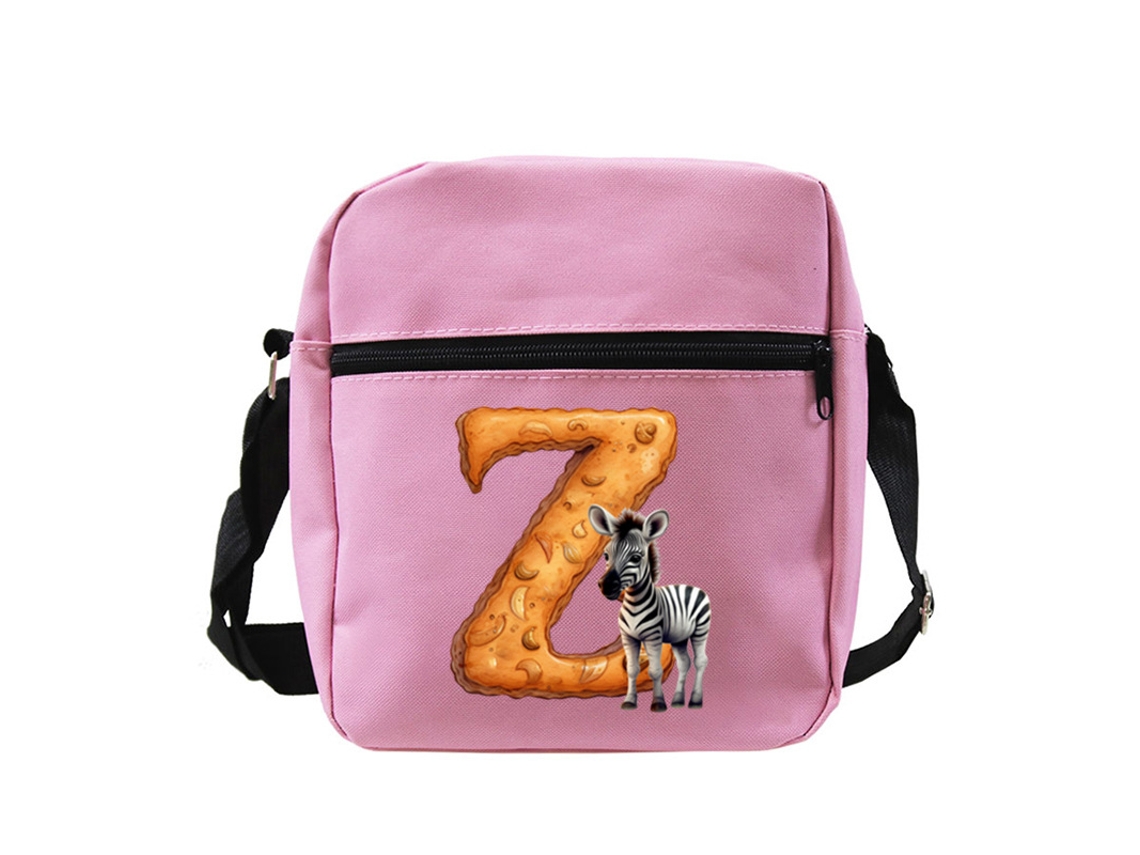 Bolsa de Ombro Infantil com Estampa de Animais e Desenhos Animados