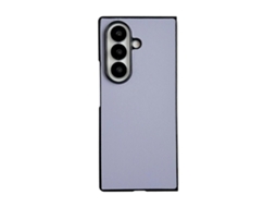 Capa Para Celular Morandi Em Couro Sintético De Cor Sólida Para Samsung Galaxy Z Fold7 5g