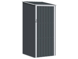 Vidaxl Abrigo De Jardim 87x98x159 Cm Aço Galvanizado Antracite