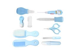 Mali kit de Grooming para Bebê 10 Pecas Ferramentas de Cuidado Infantil Seguro Azul