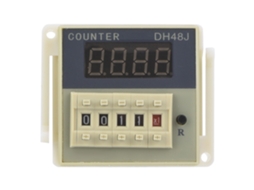 Contador digital LCD DH48J, entrada de sinal de 11 pinos, 0 999900, 110vac, com sensor