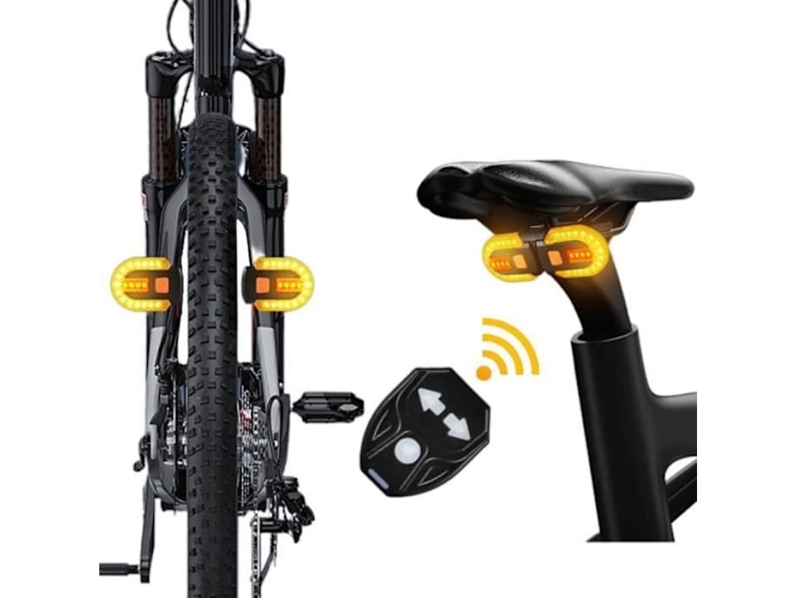 Acessório para bicicleta AQUAFORGE, com toque de piscas sem fio, compatível