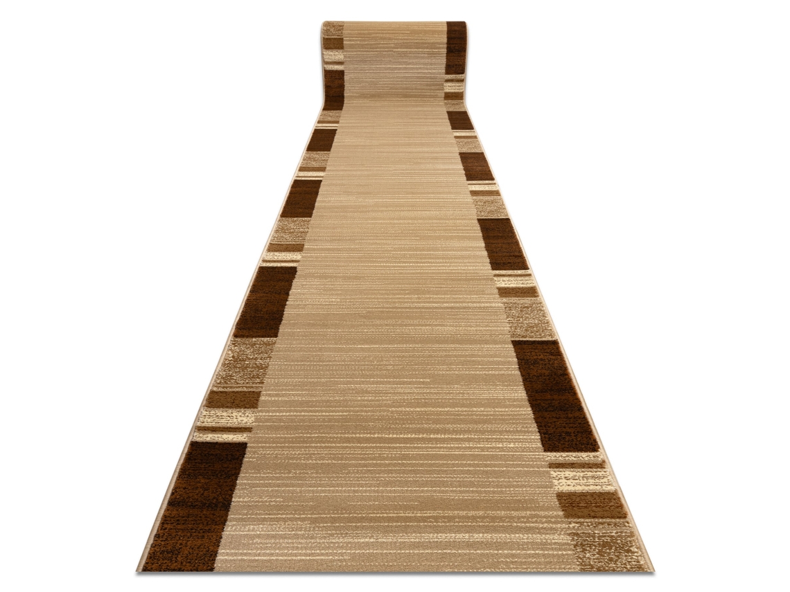 Passadeira Royal Fb23 Moldura Retângulo Bege / Creme 70cm