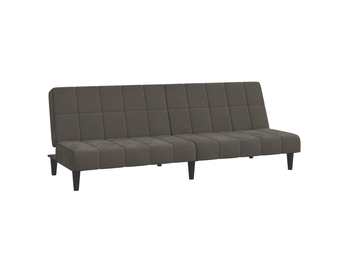 Sofa Bed, Sofa Beds Vidaxl Cinzeto Veludo (n/a)