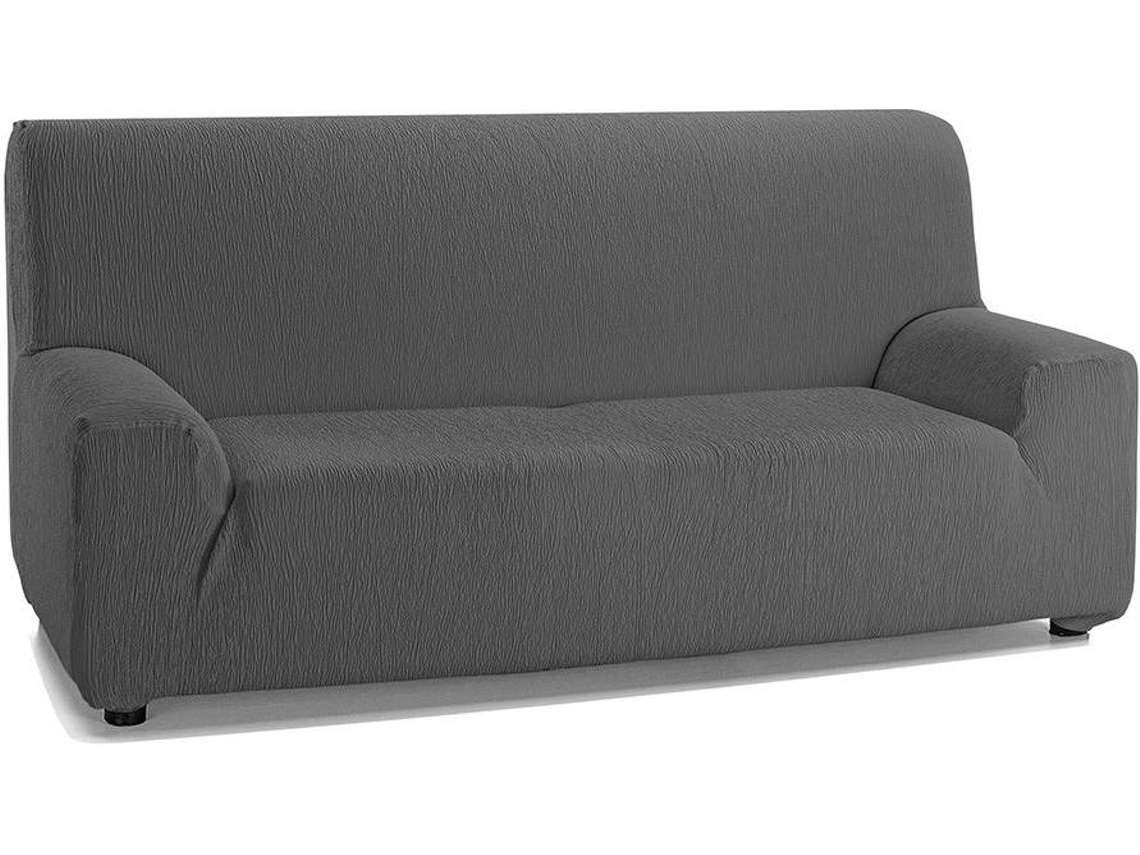 Capa de Sofá TODOPARAMICASA Emilia Cinzento (2 Lugares - 180 cm)