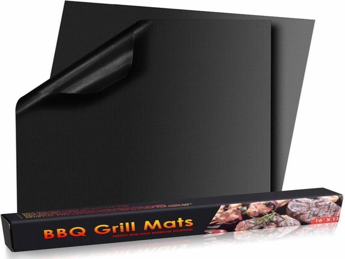 Lurelia Tapete Para Grelha, 10 Unidades, Reutilizável, Resistente Ao Calor, Para Churrasco E Grelhados