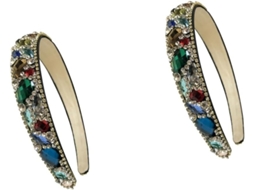 Tiara De Strass De 2 Peças Para Menina