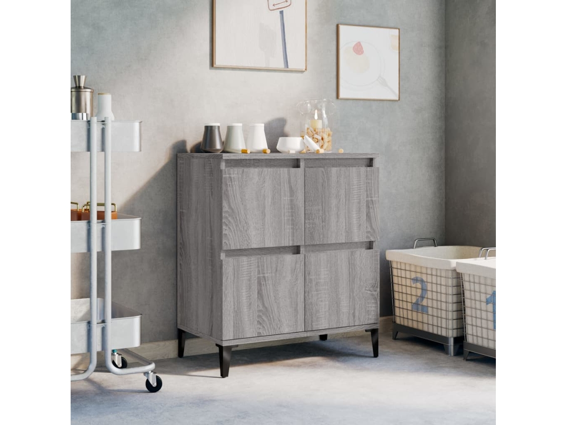 Aparador 60x35x70 cm Derivados de Madera Sonoma Gris