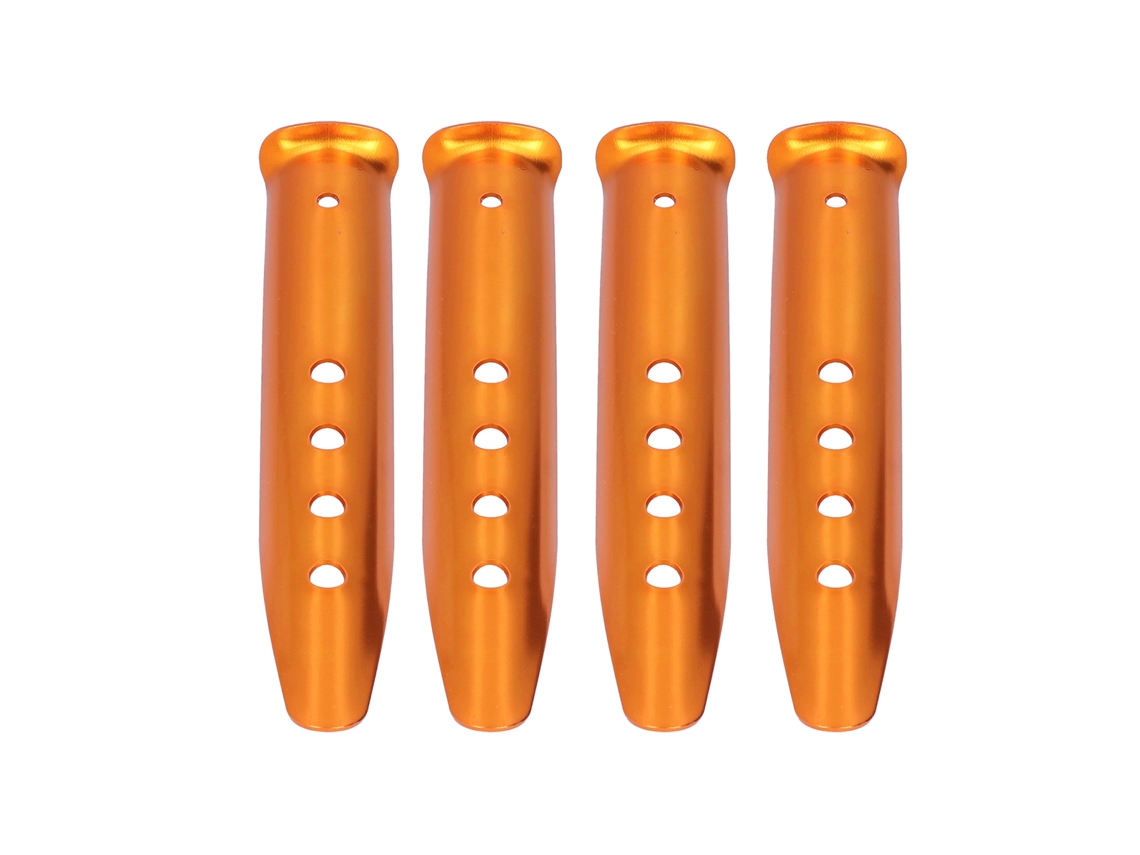 4pcs Estacas De Tenda De Alumínio Portátil Para Camping