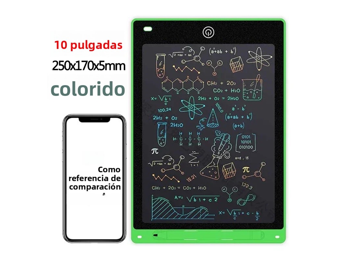 (tela Lcd Colorida De 10 Polegadas) / Quadro De Desenho / Brinquedo Educativo Para Bebês