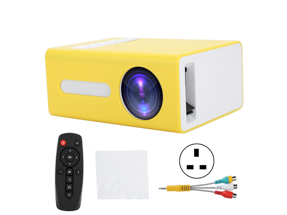 Projetor Doméstico EOOCOO (mini Portátil Led para Casa)