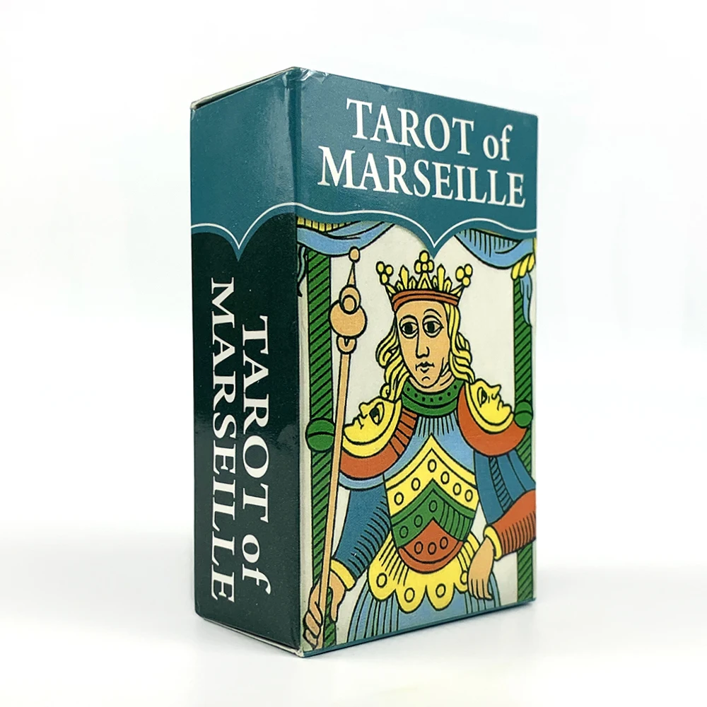 Tarô de Marselha Mini Edição, 78 Cartas, Jogo de Tabuleiro de Bolso. MDUG