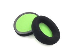 Almofada Para Auscultadores Kingston Hyperx Cloud Alpha De Orelhas De Espuma Macia Flanela Verde