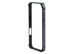 Capa Protetora De Alumínio E Silicone Skalo Para Iphone 17 Pro Coteci - Azul Escuro