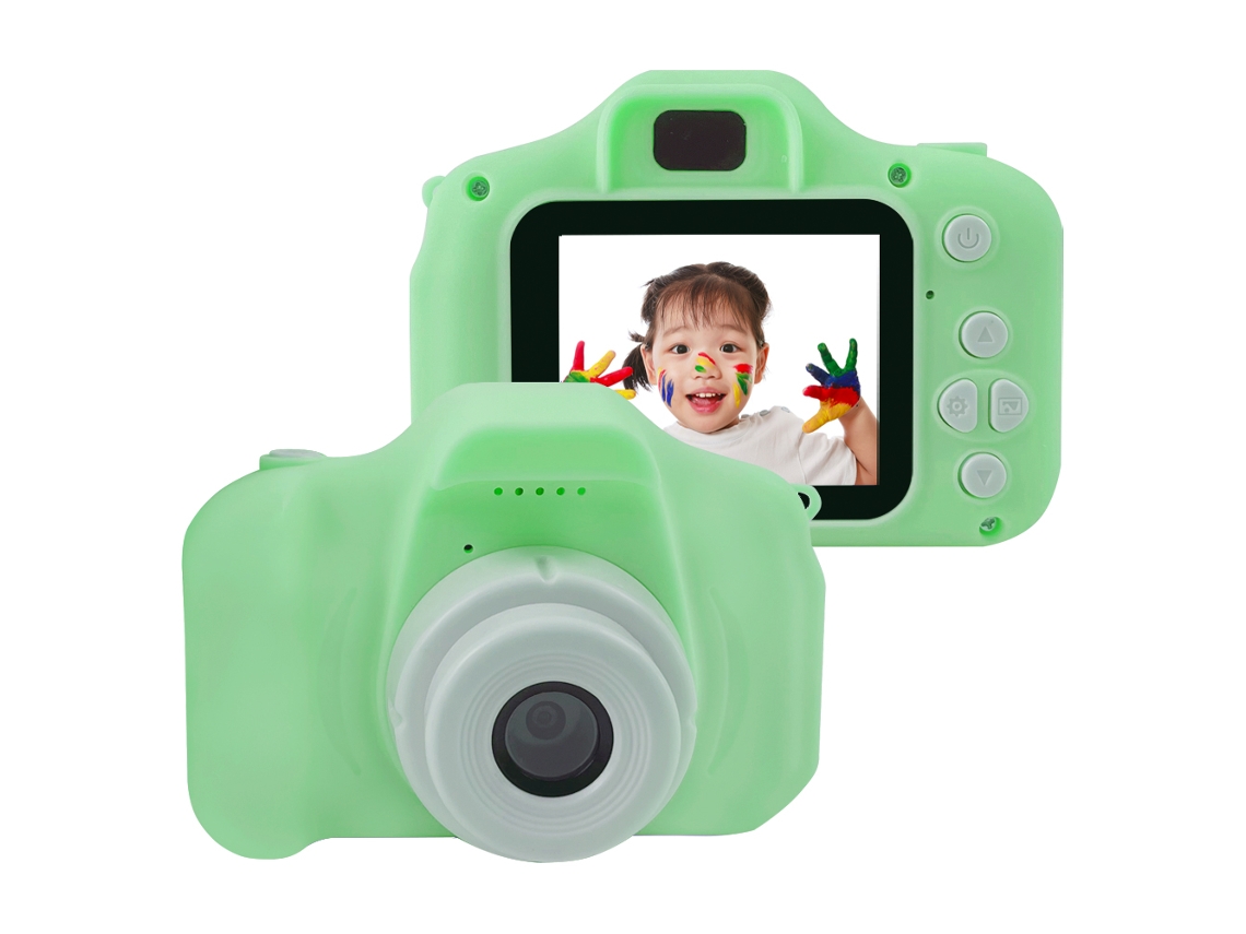 Mini Câmera Digital Infantil Com Tela De 2 Polegadas Em 3 Cores Brilvibera