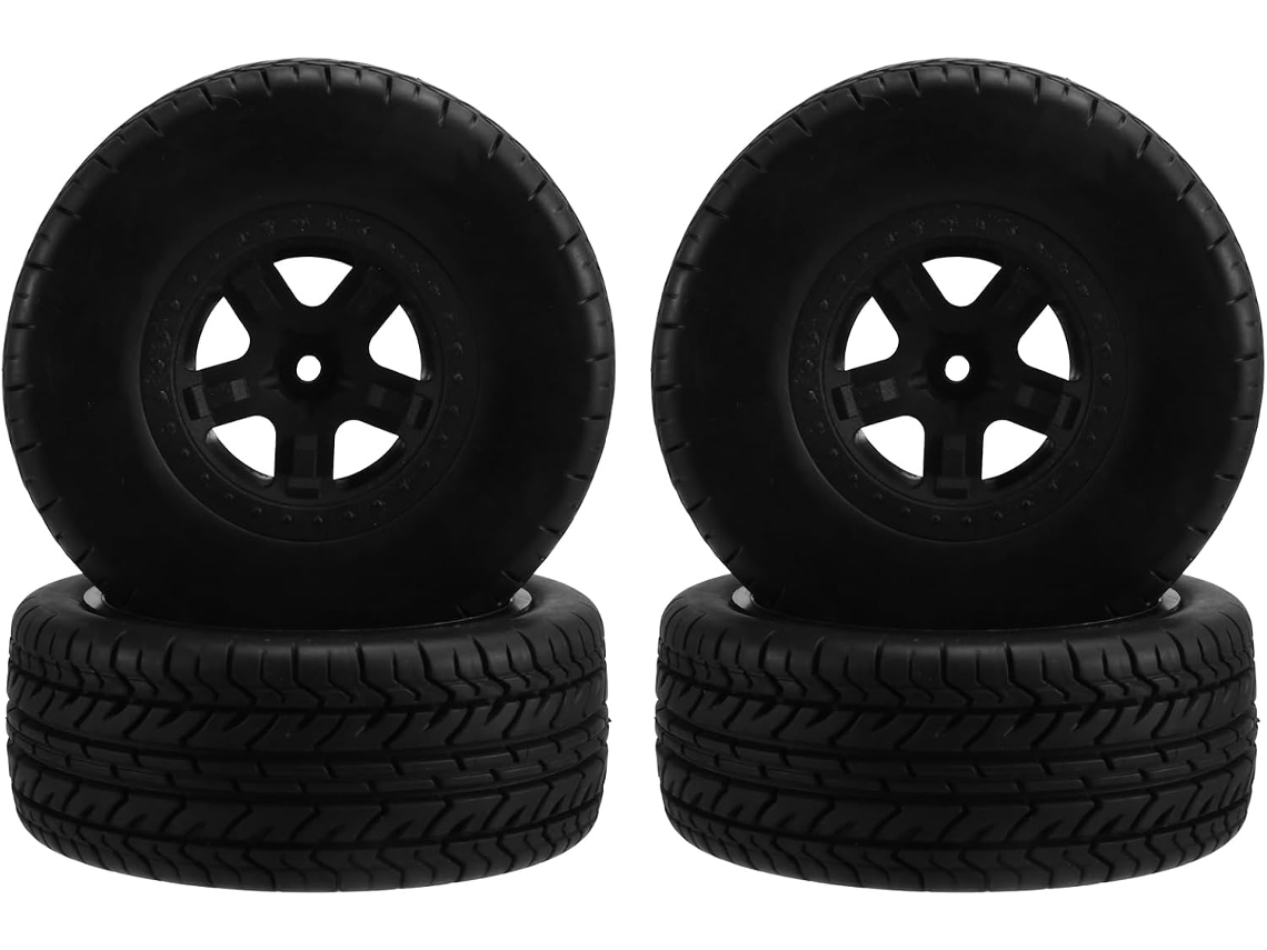 Rodas e Pneus Hexagonais 12 Mm para Carros Rc SFUSHOS