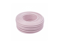 Relaxdays Mangueira De Jardim, 20 M, Universal 1/2'', Resistente A Uv E Intempéries, Têxtil, Pp, Rosa