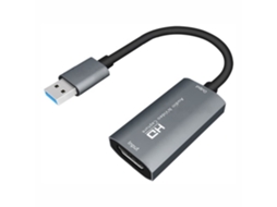 Placa de captura de áudio e vídeo HDMI P/ USB 2.0 4K 30Hz Prok