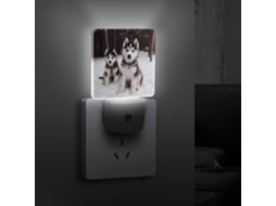 Luminária Noturna Com Sensor Crepuscular, Lâmpada Decorativa para Baixo Consumo Quarto, Banheiro, Cozinha, Escadas E