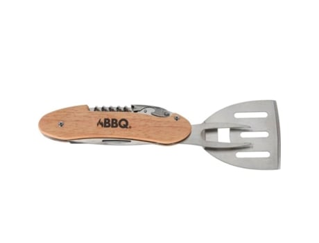 Accesorios Barbacoa 5 En 1 Mango Madera Bbq