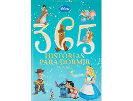 Livro Disney 365 Histórias Para Dormir Luxo - Contos Mágicos de Disney (Português)