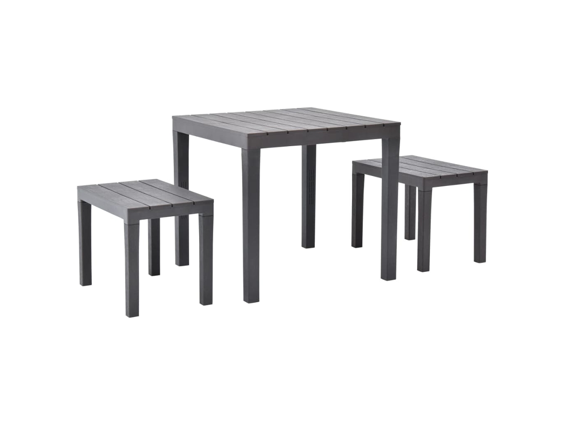 Garden Set, Garden Sets Vidaxl Marrom Plástico (n/a)