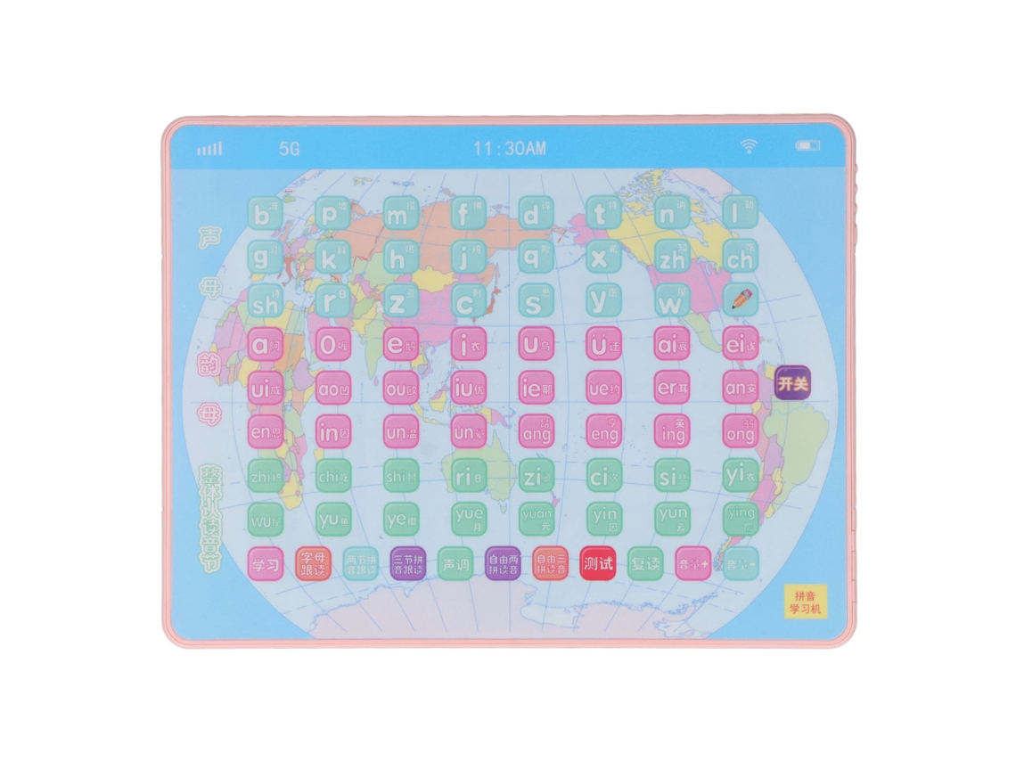 Ats máquina de Aprendizaje Chino Multifuncional Lector de Pinyin Tableta de Aprendizaje Temprano