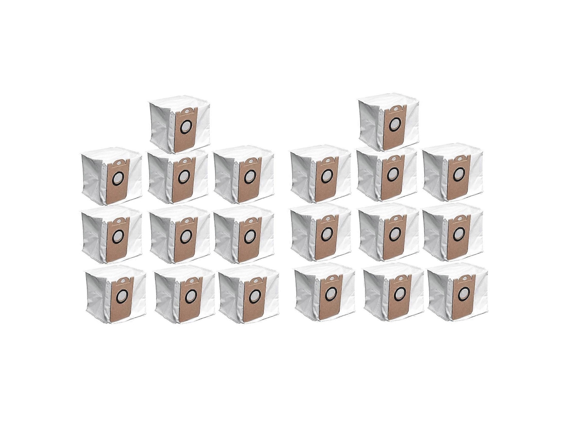 Pacote Com 20 Sacos De Pó Para Aspirador Robô Proscenic M7 Pro M8 Pro - Acessórios De Reposição Para Sacos De Pó Dedicados_glo