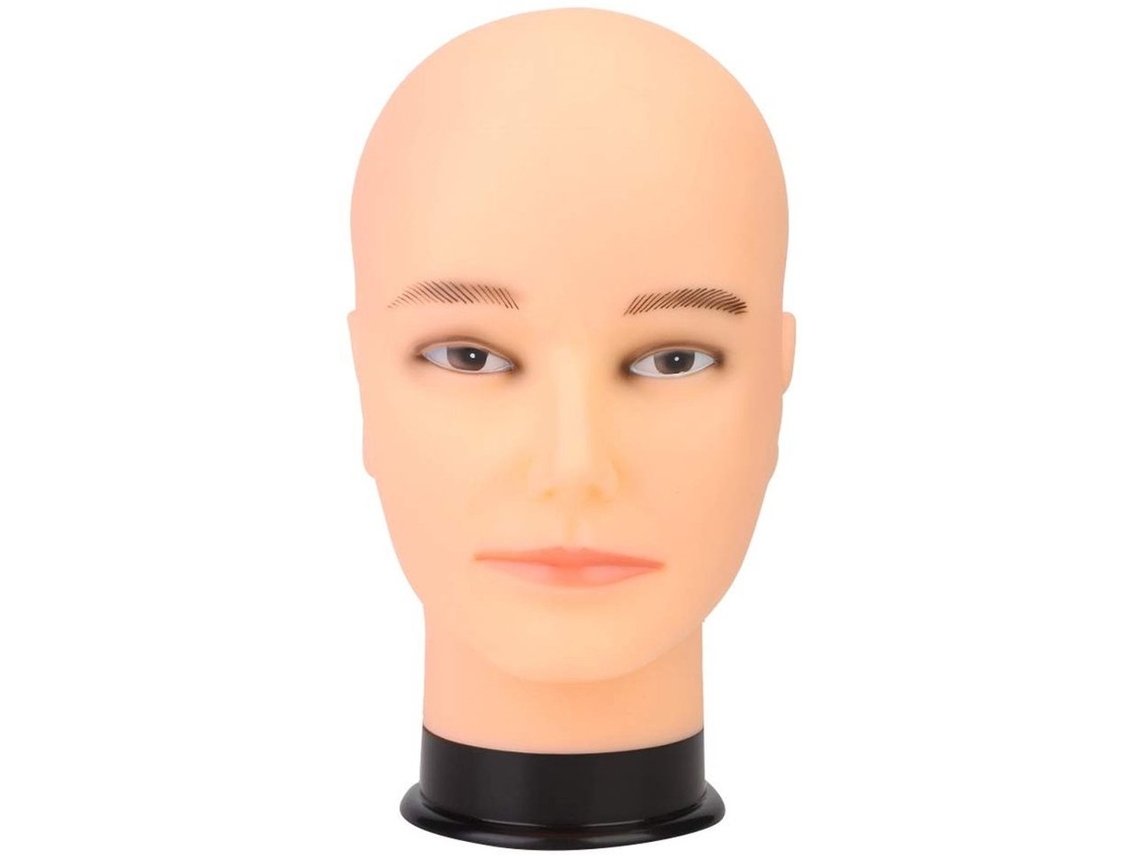 Manequim Profissional - Cabeça De Modelo - Cabeça De Exibição - Pvc - Cabeça De Modelo - Novo