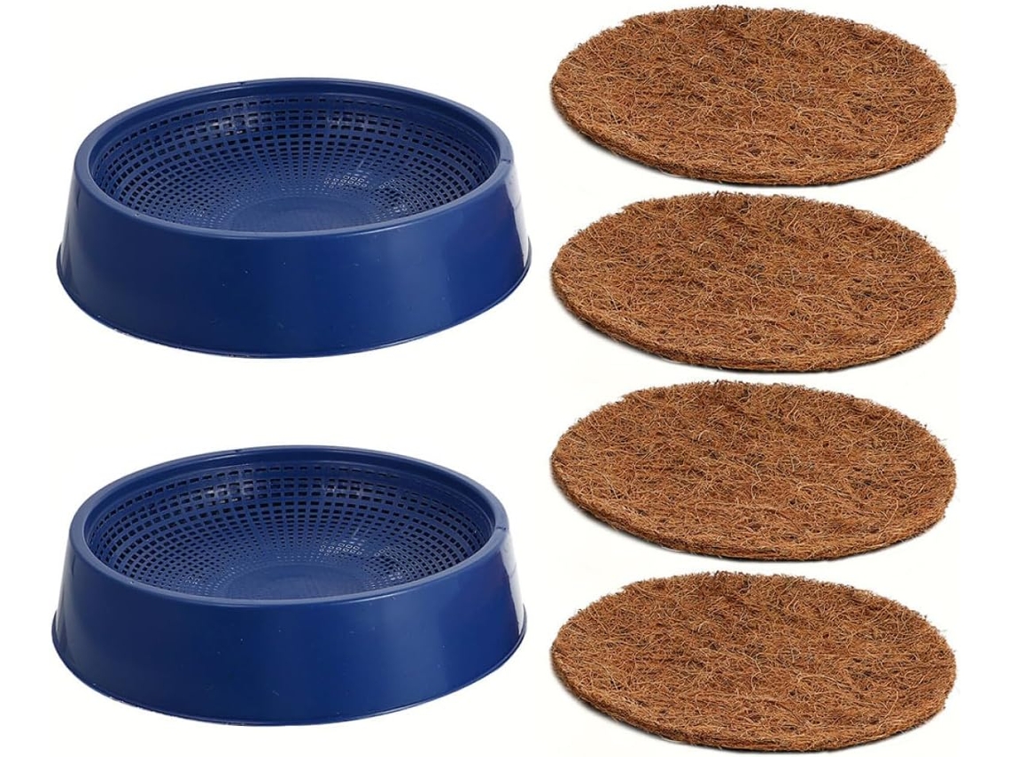 Conjunto De Ninhos Reutilizáveis E Duráveis Para Pombos.