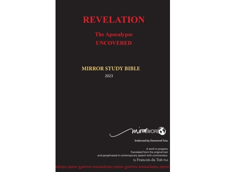 Livro REVELATION - The Apocalypse Uncovered MSB Hardback de Francois Du Toit (Inglês)