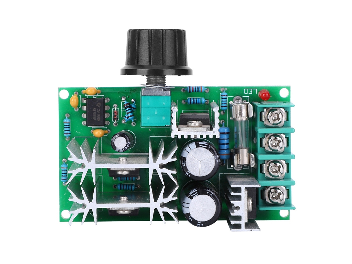 Controlador de Velocidade de Motor DC, PWM, 12V-48V, 20A