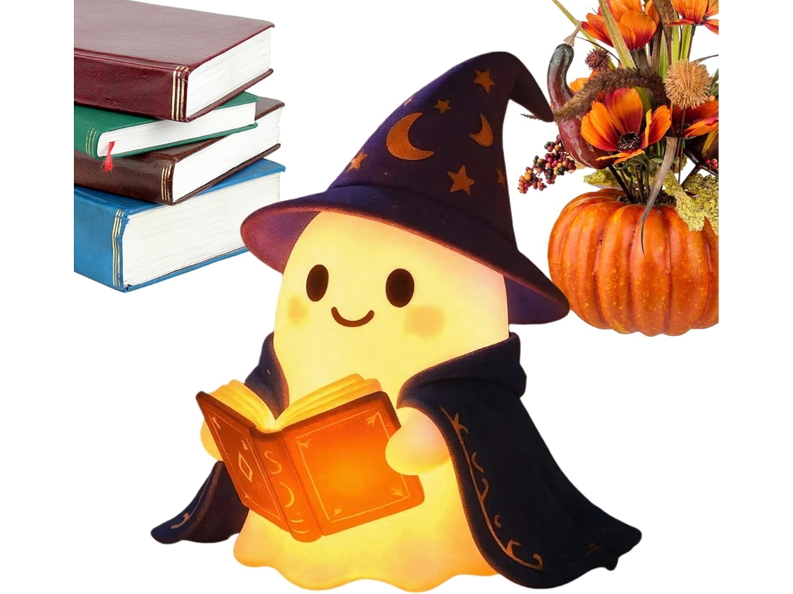 Iluminação De Halloween Para Interiores Luz Noturna Assustadora Luminária De Leitura Decorativa Gokoco