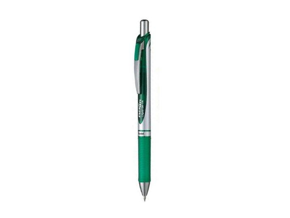 Roller Pentel Bl77 0,7 Mm Energel Rectractil Verde