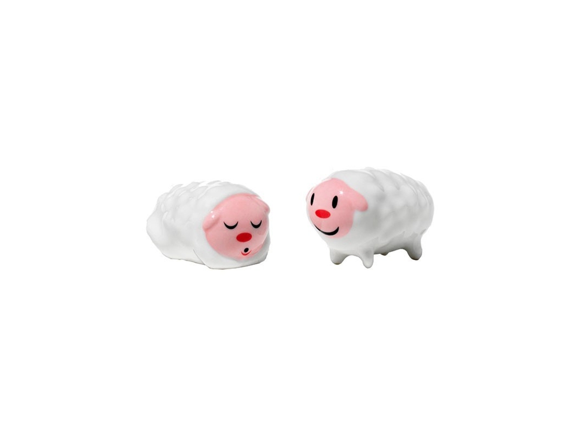Conjunto de 2 Ovelhas - Tiny Little Sheep A DI ALESSI