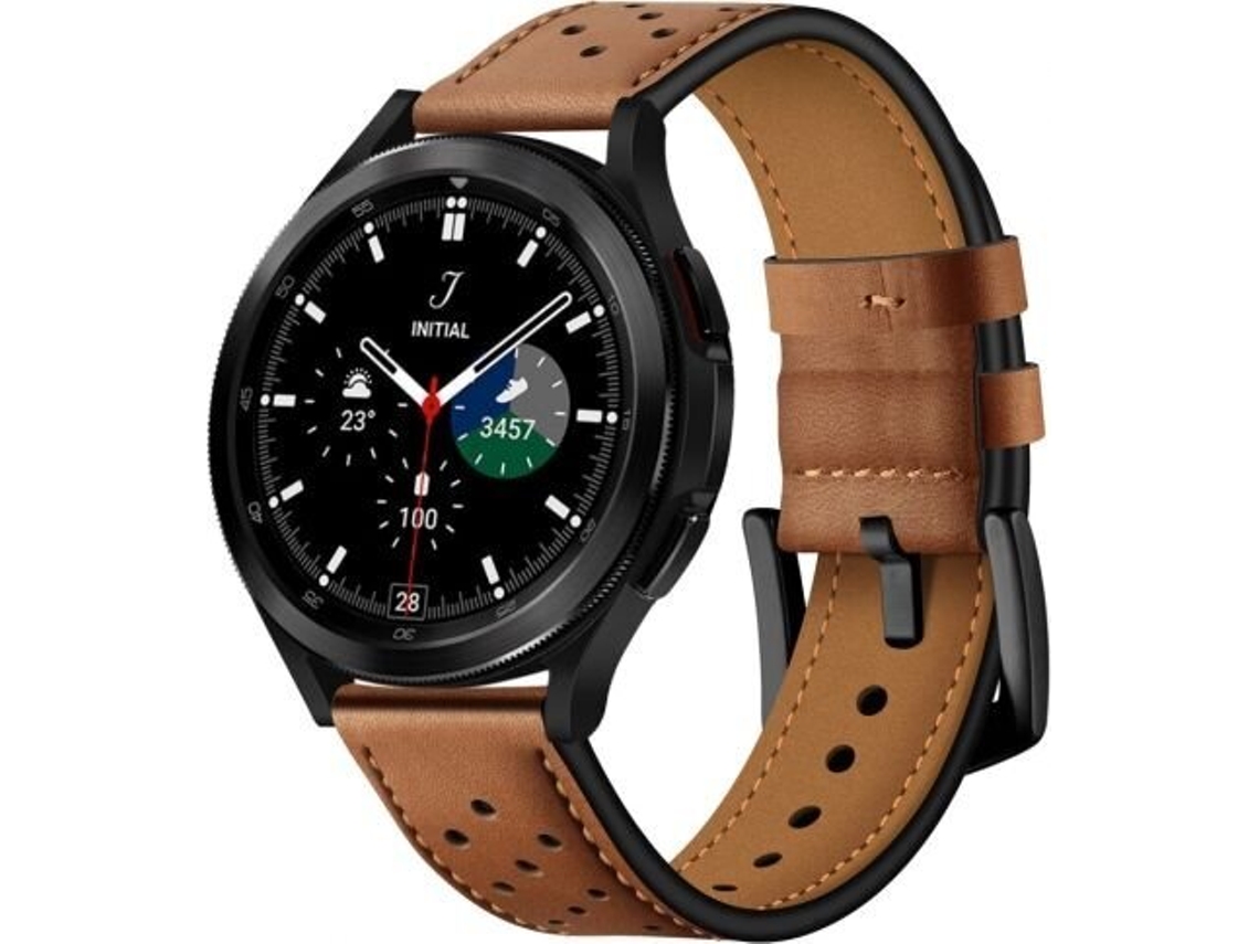 Pulseira De Relógio De Couro Marrom Vayotoy