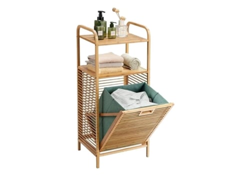Estanteria Baño Bambu Pongotodo Tela Bath Solutions