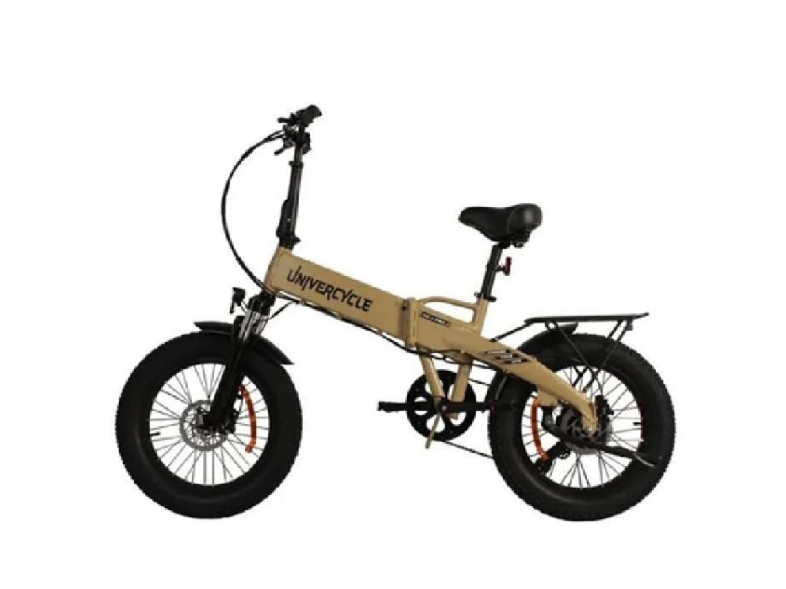 Bicicleta Elétrica Dobrável - Univercycle B1 - Pneus Fat 20x4 - Motor 350w - Bateria 48v 13ah (80 Km)