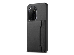 Capa Para Celular Honor 100 Pro Com Textura De Couro De Bezerro, Design De Porta-cartões E Cobertura Total.