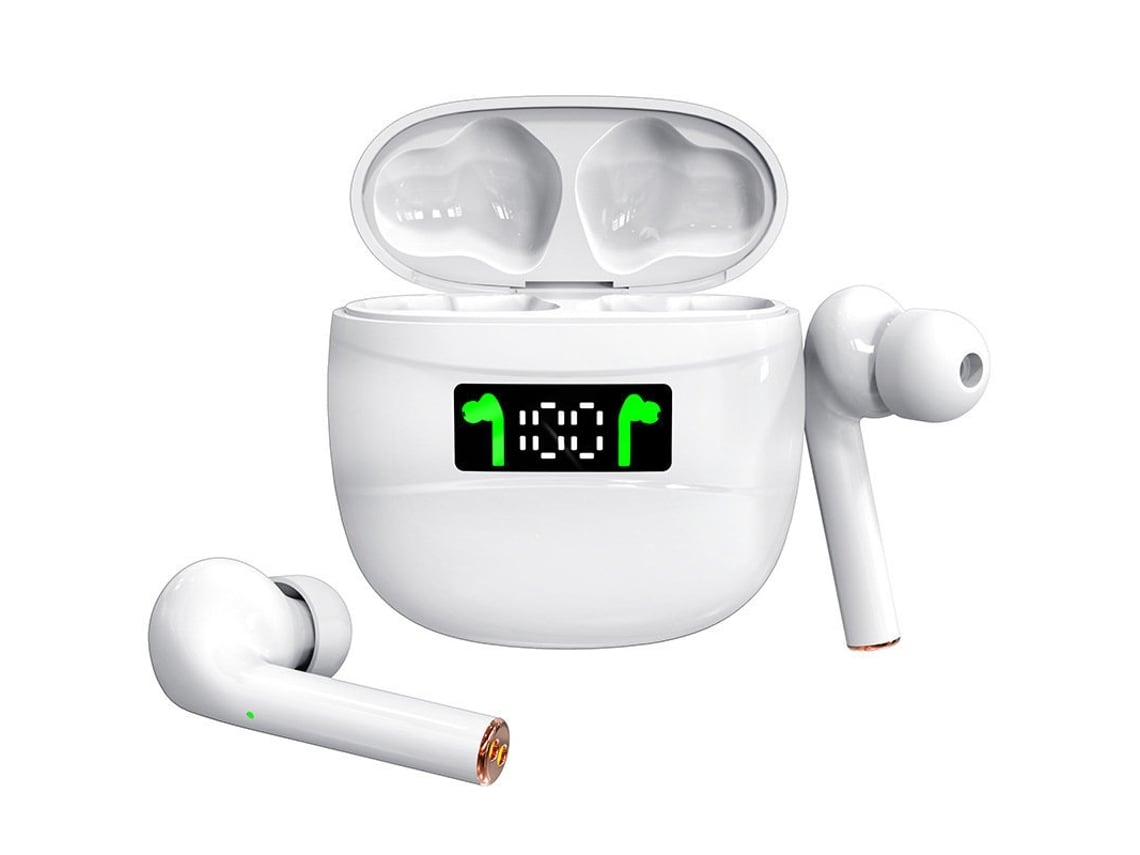 Auriculares Ej NISSGU True Wireless Bluetooth Branco