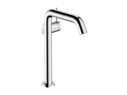misturadora monocomando de lavatório hansgrohe Tecturis S 240 Fine CoolStart water-saving+ para lavatórios de bancada, 167 mm de saliência, 73370