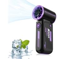Ventilador Turbo Contínuo De 100 Velocidades3600mahbateriaminiusbprojetoviagens Home Office Geral Zeuxo