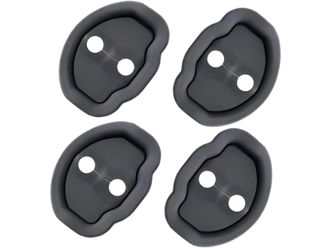 Protetor De Fechadura De Carro De Silicone Com 4 Peças