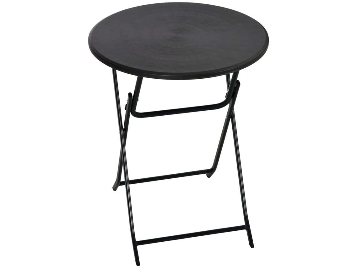 Conjunto de Jardim com 2 Poltronas e Mesa com Vidro Temperado, Cinza PROFESIA BOYANG