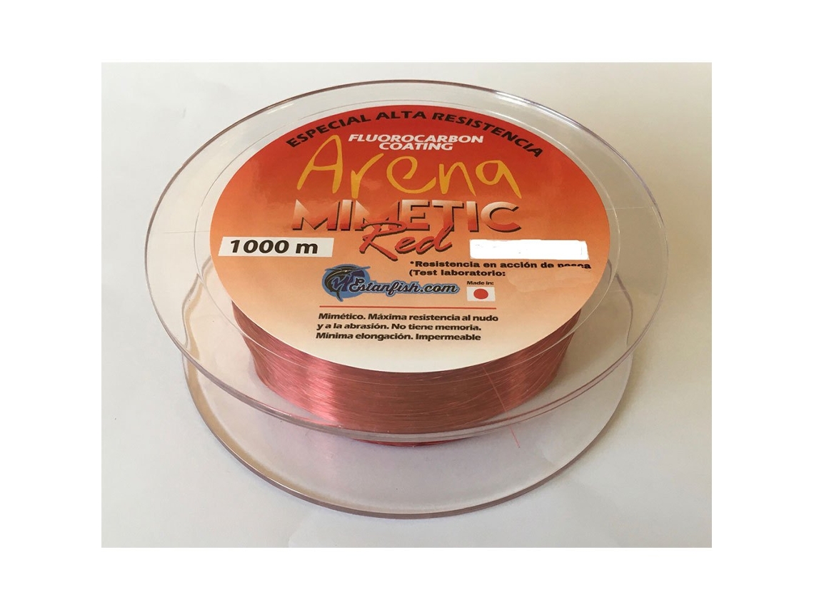 Arena 1000 M Monofilamento Vermelho 0.340 Mmestanfish