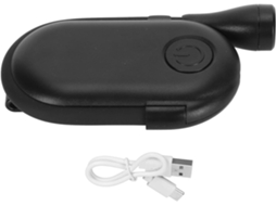 Luminária De Leitura Portátil Com 3 Modos Iluminação E Bateria Recarregável Via Usb 400mah