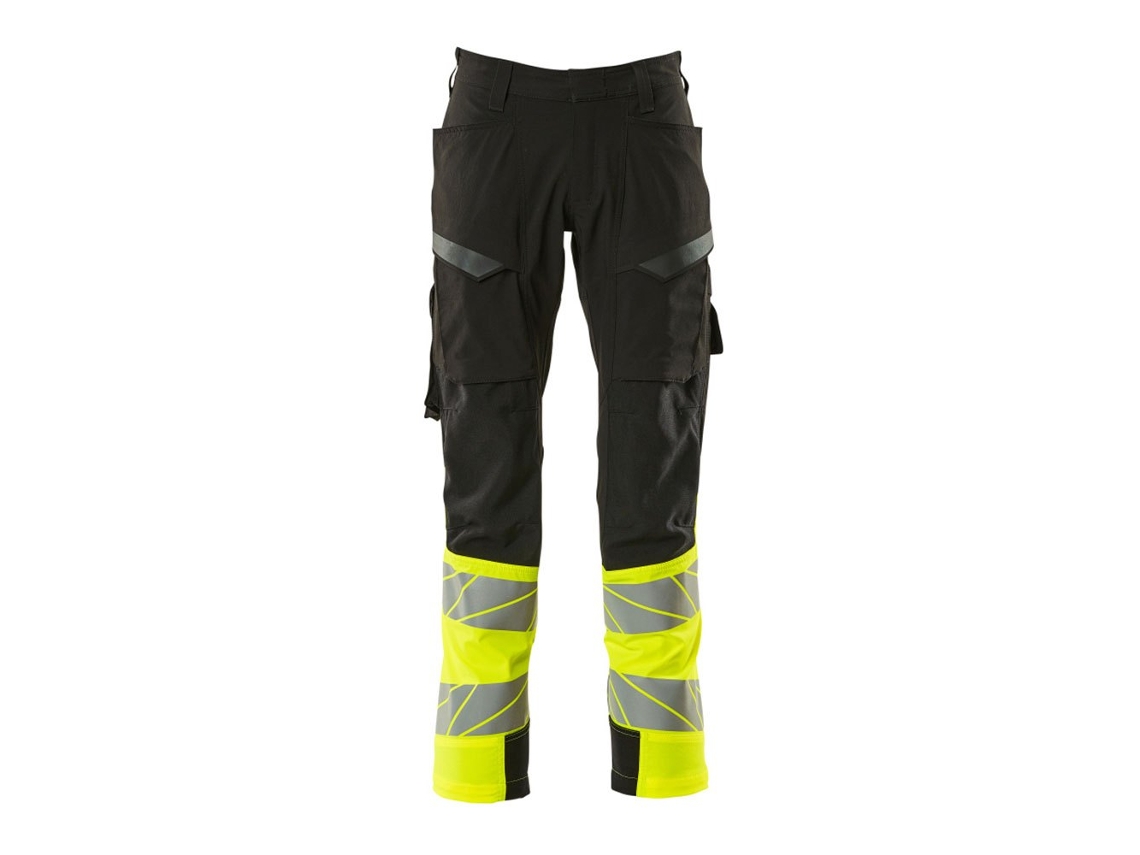 Calças Grandes Com Bolsos Nas Coxas Accelerate Safe 19379 Preto 47 / 30 MASCOT