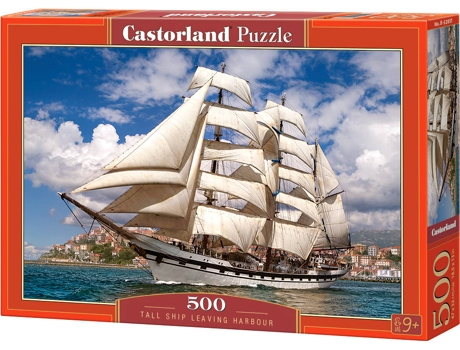 Puzzle  Tall Ship Leaving Harbour (500 Peças)
